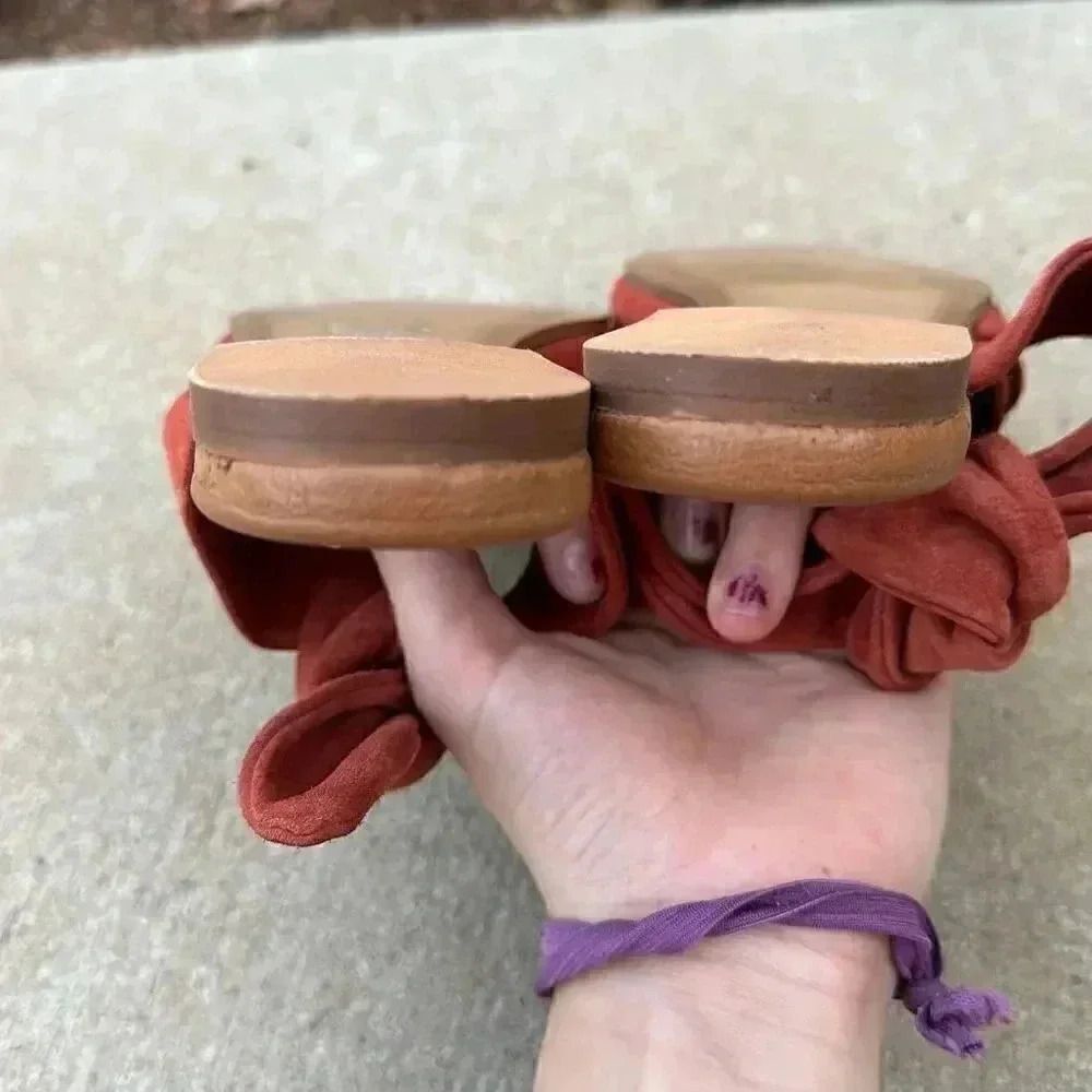 Anthropologie Suede with Bow Mules/Slides - Picture 7 of 11